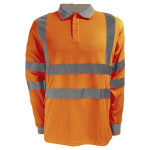 Barron Long Sleeve Reflective Golfer With Tape