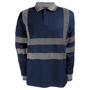 Barron Long Sleeve Reflective Golfer With Tape