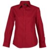 Brushed Cotton Twill Blouse Long Sleeve Ladies