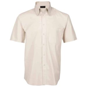 Brushed Cotton Twill Lounge Short Sleeve Mens