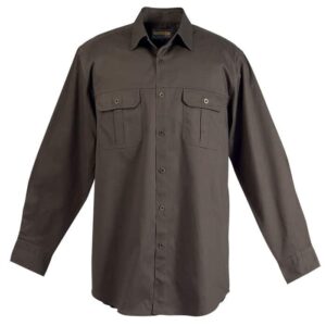 Bush Shirt Long Sleeve Mens