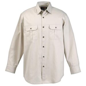 Bush Shirt Long Sleeve Mens