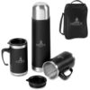 Cardinal Stainless Steel Vacuum Flask – Mug Set