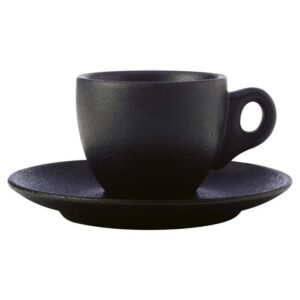 Caviar Demi Cup And Saucer 100Ml