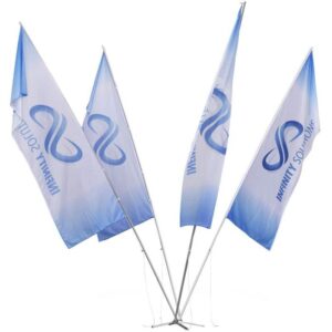 Champion – Flag Fountain 5m Medium (1m x 3m flags)