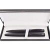 Charcoal Swirl Rollerball & Ballpoint Set