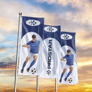 Corporate Flag Single Sided Digital