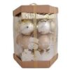 Gold Christmas Baubles – Gift Box Set