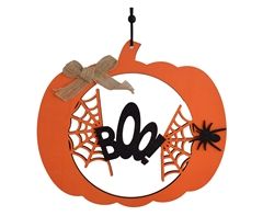 Halloween Pumpkin – Spider Decoration