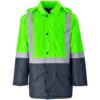 Hazard Padded Two-Tone Hi-viz Reflective Jacket