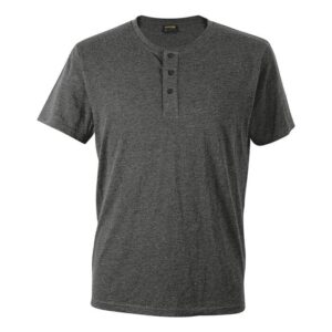 Henley Short Sleeve T-Shirt Mens