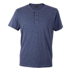 Henley Short Sleeve T-Shirt Mens