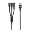 Ind 1.2M 3-In-1 Charger Cable
