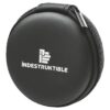 IND Aux Earphone with mic in round PU case