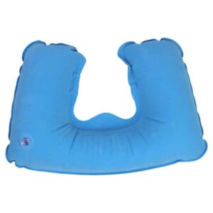 Inflatable Travel Cushion In Pouch