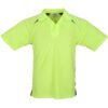 Kids Splice Golf Shirt – Lime