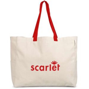 Kooshty Barbados Large Cotton Beach Bag