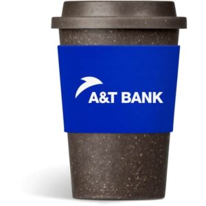 Kooshty Brown Bean Plastic Double-Wall Tumbler – 400ml