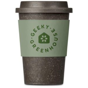 Kooshty Brown Bean Plastic Double-Wall Tumbler – 400ml