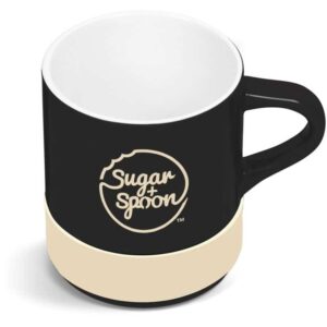 Kooshty Mixalot Black Mug – 320ml – Cream