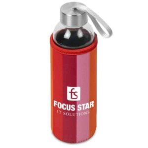 Kooshty Quirky Glass Water Bottle – 500ml