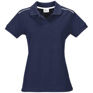 Ladies Backhand Golf Shirt – Navy
