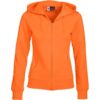 Ladies Bravo Hooded Sweater – Orange