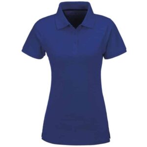 Ladies Calgary Golf Shirt – Blue