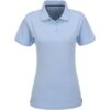 Ladies Calgary Golf Shirt – Light Blue
