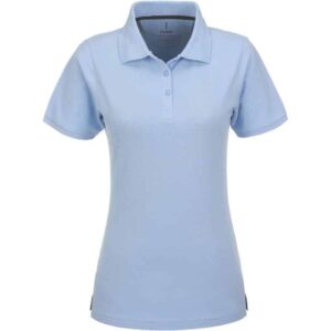 Ladies Calgary Golf Shirt – Light Blue