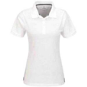 Ladies Calgary Golf Shirt – White