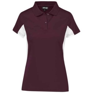 Ladies Championship Golf Shirt – Maroon