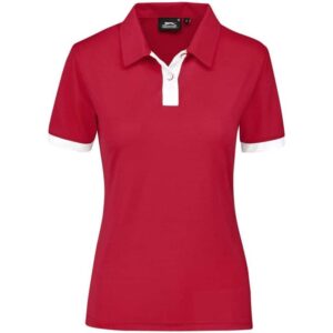 Ladies Contest Golf Shirt – Red