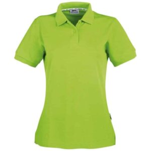 Ladies Crest Golf Shirt – Green