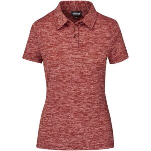 Ladies Echo Golf Shirt – Red
