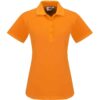 Ladies Elemental Golf Shirt – Orange