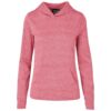 Ladies Fitness Lightweight Hooded Sweater – Red