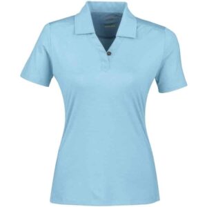Ladies Golf Shirt – Light Blue