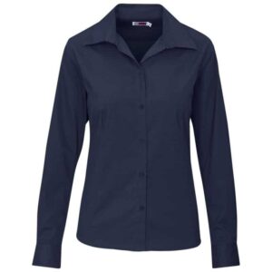 Ladies Long Sleeve Cotton Twill Moderna Shirt
