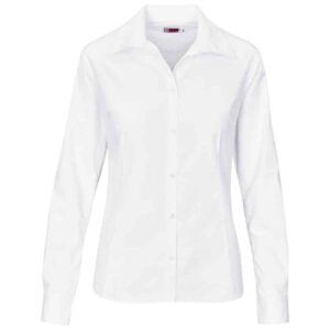 Ladies Long Sleeve Cotton Twill Moderna Shirt