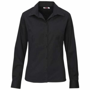 Ladies Long Sleeve Cotton Twill Moderna Shirt