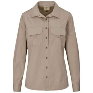 Ladies Long Sleeve Mawenzi Twill Shirt