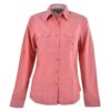 Ladies Long Sleeve Ruby Shirt – Red