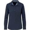 Ladies Long Sleeve Warrington Shirt – Navy
