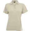 Ladies Melrose Heavyweight Golf Shirt – Stone