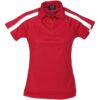 Ladies Monte Carlo Golf Shirt – Red