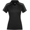 Ladies Nautilus Golf Shirt – Black