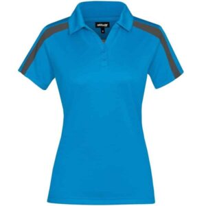 Ladies Nautilus Golf Shirt – Cyan