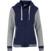 Ladies Princeton Hooded Sweater – Navy