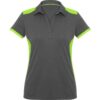Ladies Rival Golf Shirt – Grey Lime